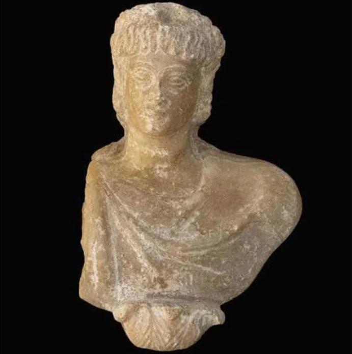 The alabaster bust of Alexander