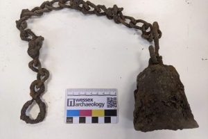 The Victorian bell unearthed in Southsea during the sea defences scheme