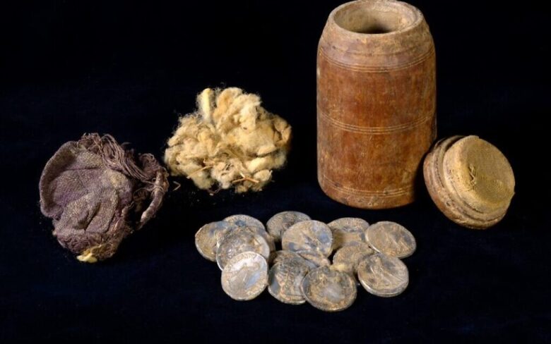 Coins from the Maccabean period dating back 2,200 years discovered in Judean Desert.
