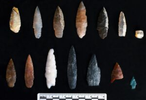 Oldest known projectile points found.