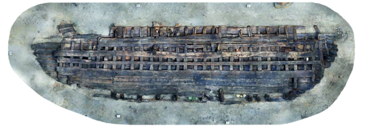 Shipwreck in Sweden discovered with a large amount of household goods.