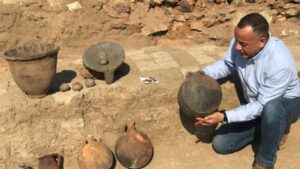 Ancient Roman city discovered by Egyptian archaeologists in Luxor.