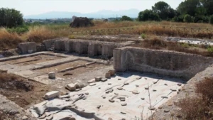 Ancient wineries of the Romans.