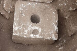 The toilet seat in Armon ha-Natziv, where parasite was found.