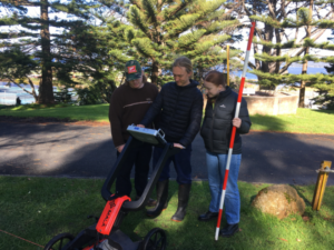 Possible remains of 187-year-old gaol uncovered in Albany.