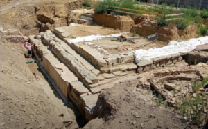 A Roman temple discovered in Plautus' city.