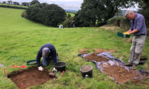 Dartmoor excavations.