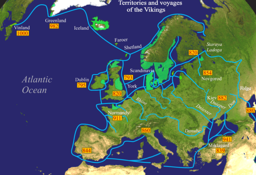 viking trade and travel
