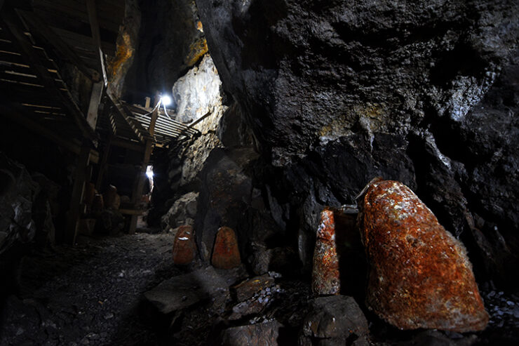 The cave that ferments cheese Divle Obruk Cave.